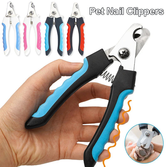 Ultimate Pet Nail Clippers: Perfect for Dogs and Cats - Durable Stainless Steel for Safe Grooming