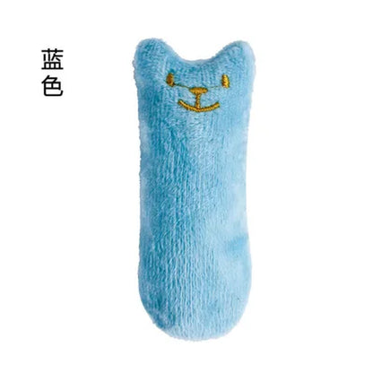 Interactive Plush Catnip Toy for Cats - Engaging Teeth Grinding and Chewing Experience