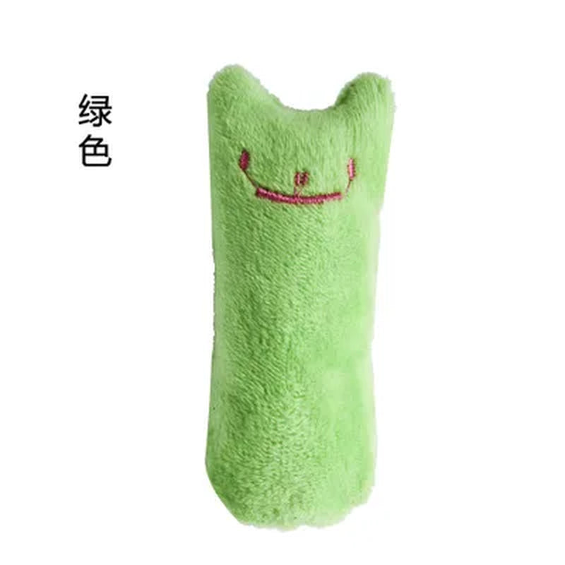 Interactive Plush Catnip Toy for Cats - Engaging Teeth Grinding and Chewing Experience
