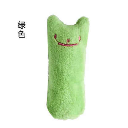 Interactive Plush Catnip Toy for Cats - Engaging Teeth Grinding and Chewing Experience