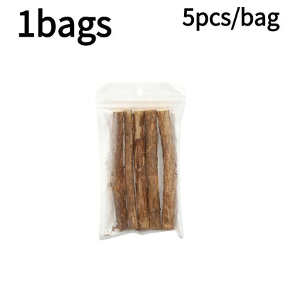 Natural Silvervine Chew Sticks (5–50 PCS) – Catnip Alternative Dental Cleaning