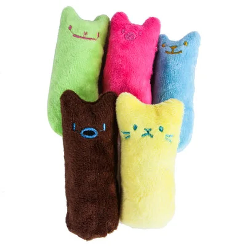 Interactive Plush Catnip Toy for Cats - Engaging Teeth Grinding and Chewing Experience