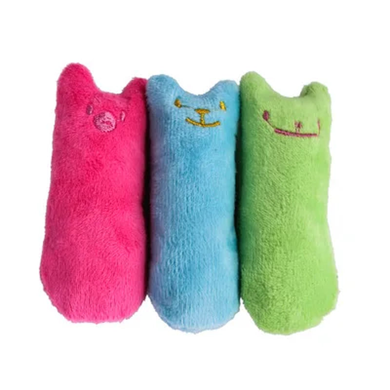 Interactive Plush Catnip Toy for Cats - Engaging Teeth Grinding and Chewing Experience